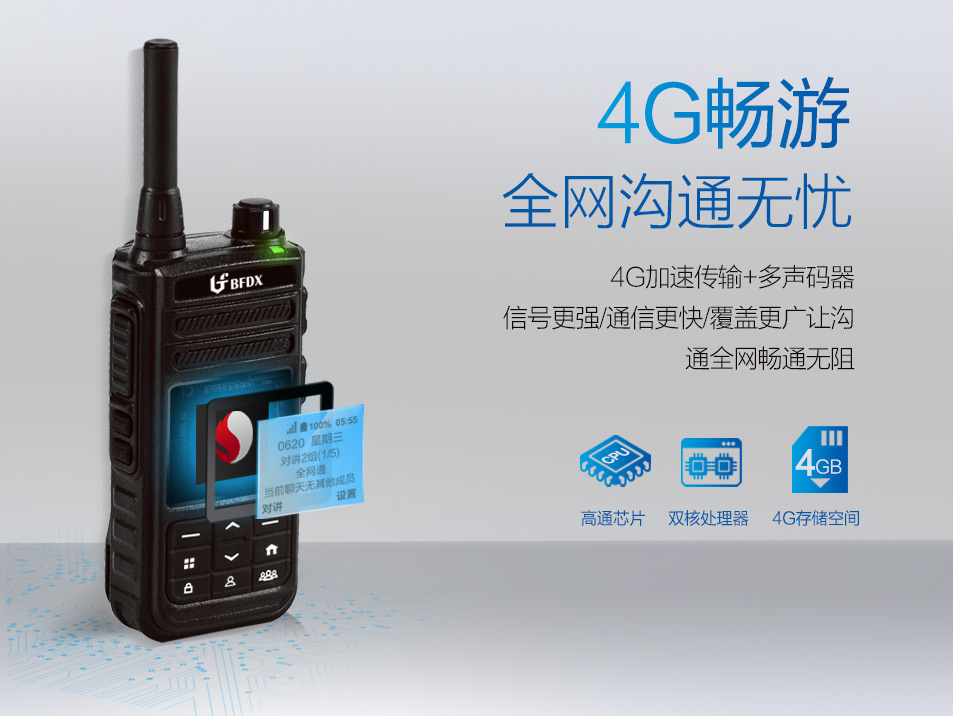 北峰BF-CM625s 4G全網(wǎng)通公網(wǎng)對講機(jī)